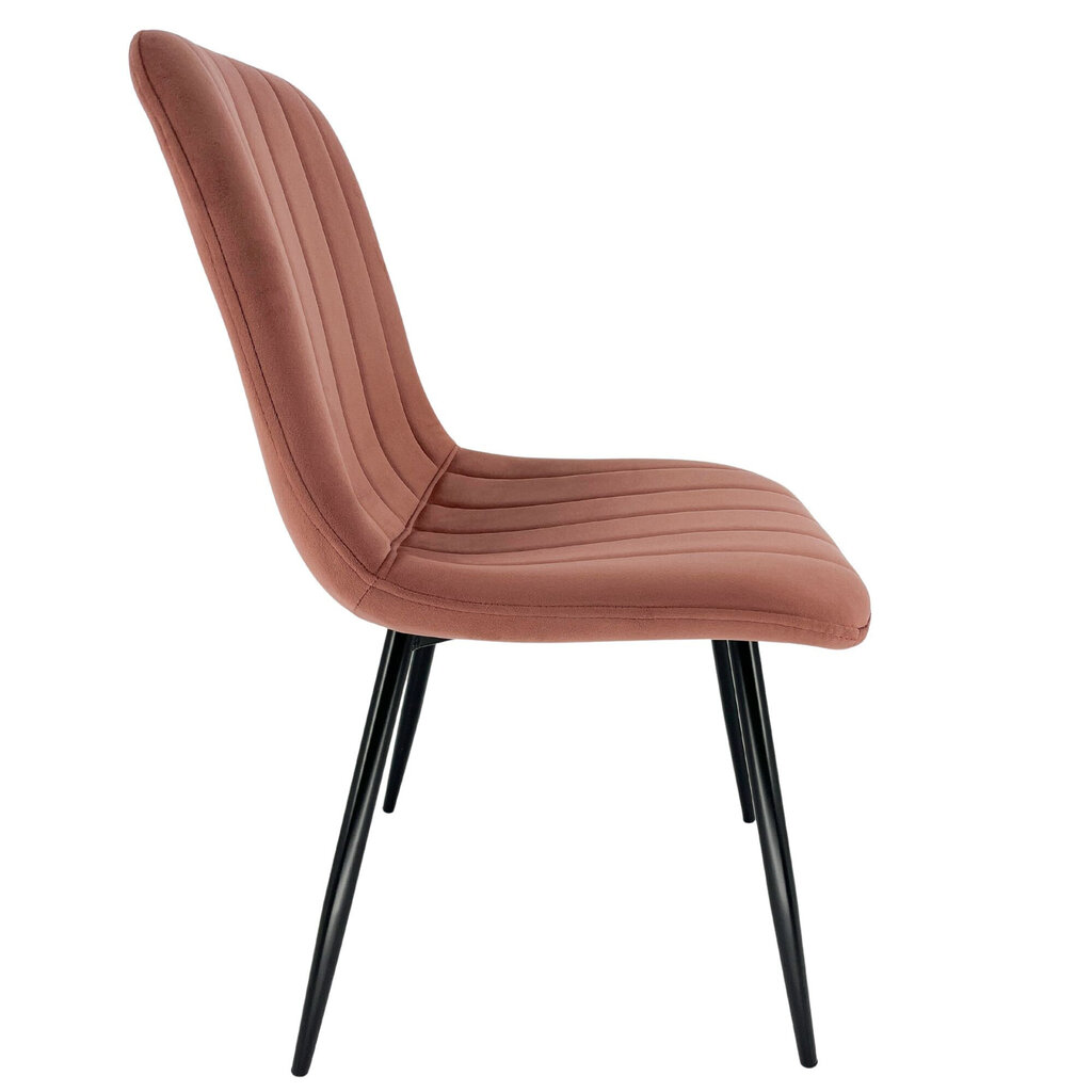 2 krēslu komplekts Akord SJ.9, rozā krāsā cena un informācija | Virtuves un ēdamistabas krēsli | 220.lv