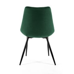 4 krēslu komplekts Akord SJ.0488, zaļš cena un informācija | Virtuves un ēdamistabas krēsli | 220.lv