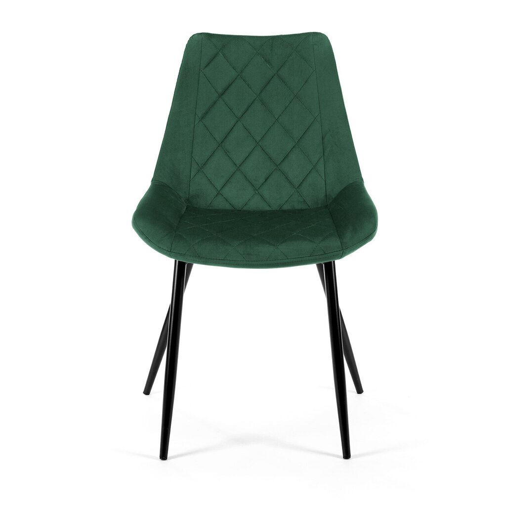 4 krēslu komplekts Akord SJ.0488, zaļš cena un informācija | Virtuves un ēdamistabas krēsli | 220.lv