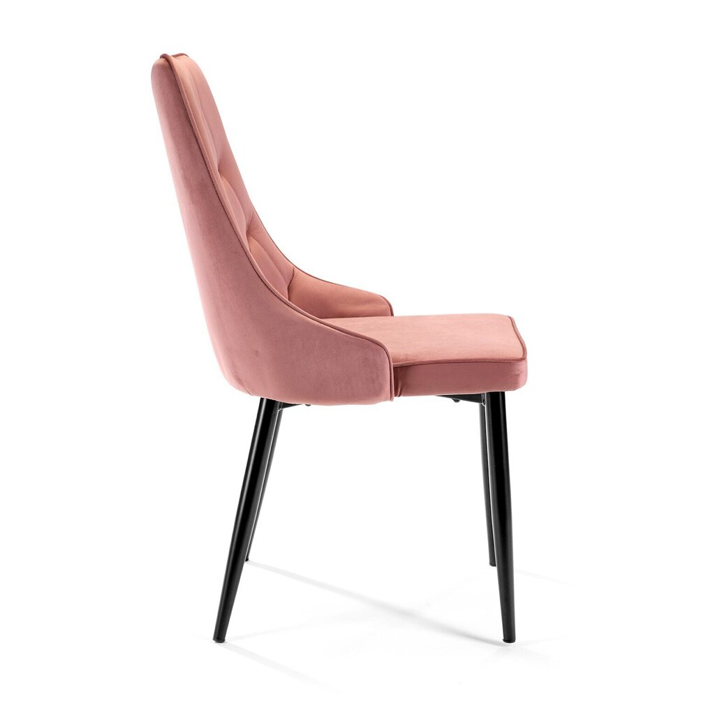 4 krēslu komplekts Akord SJ.054, rozā krāsā cena un informācija | Virtuves un ēdamistabas krēsli | 220.lv