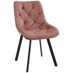 4 krēslu komplekts Akord SJ.33, rozā krāsā cena un informācija | Virtuves un ēdamistabas krēsli | 220.lv