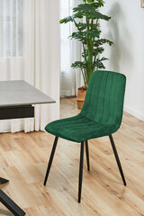 Virtuves krēsls Akord SJ.9, zaļš cena un informācija | Virtuves un ēdamistabas krēsli | 220.lv