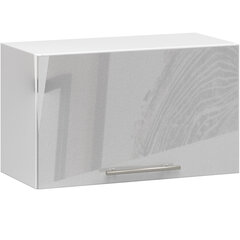 Кухонный шкаф Akord Oliwia W60OK, белый/серый цена и информация | Кухонные шкафчики | 220.lv