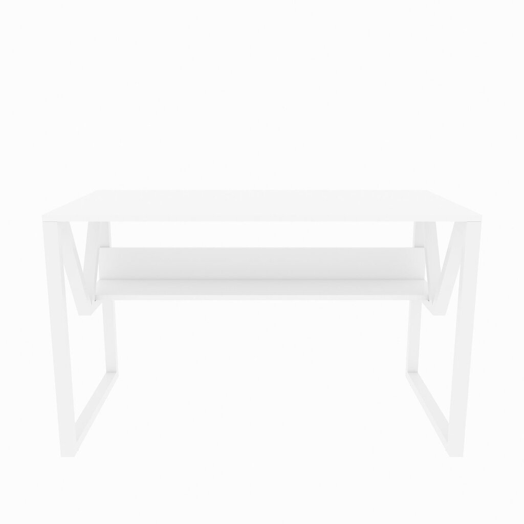 Galds Asir, 120x72,8x60 cm, balts cena un informācija | Datorgaldi, rakstāmgaldi, biroja galdi | 220.lv