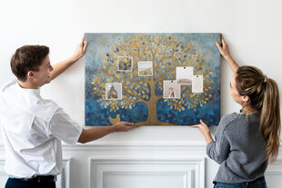 Korķa dēlis Abstrakts koks, 100x70 cm cena un informācija | Kancelejas preces | 220.lv