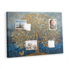 Korķa dēlis Abstrakts koks, 100x70 cm cena un informācija | Kancelejas preces | 220.lv