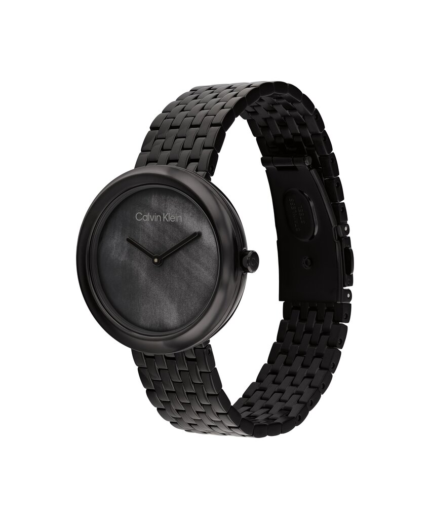 Calvin Klein Twisted Bezel sieviešu pulkstenis cena un informācija | Sieviešu pulksteņi | 220.lv