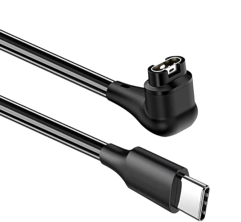 Tactical Garmin USB-C kabelis Fenix 5,6,7,Vivoactive cena un informācija | Viedpulksteņu un viedo aproču aksesuāri | 220.lv