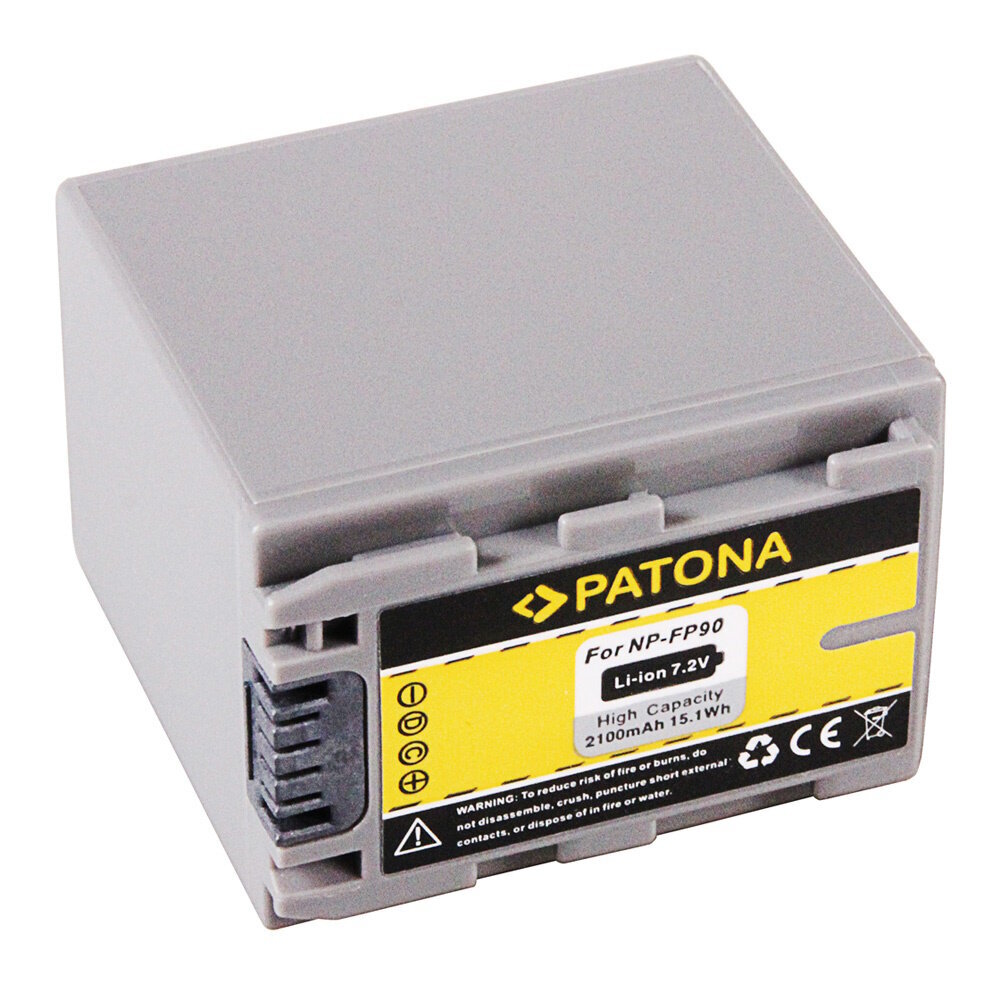 Patona NP-FP90 akumulators Sony videokamerām cena un informācija | Akumulatori videokamerām | 220.lv
