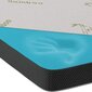 Memory foam matracis ar bambusa pārvalku 3D Air 120x200 cm cena un informācija | Virsmatrači | 220.lv