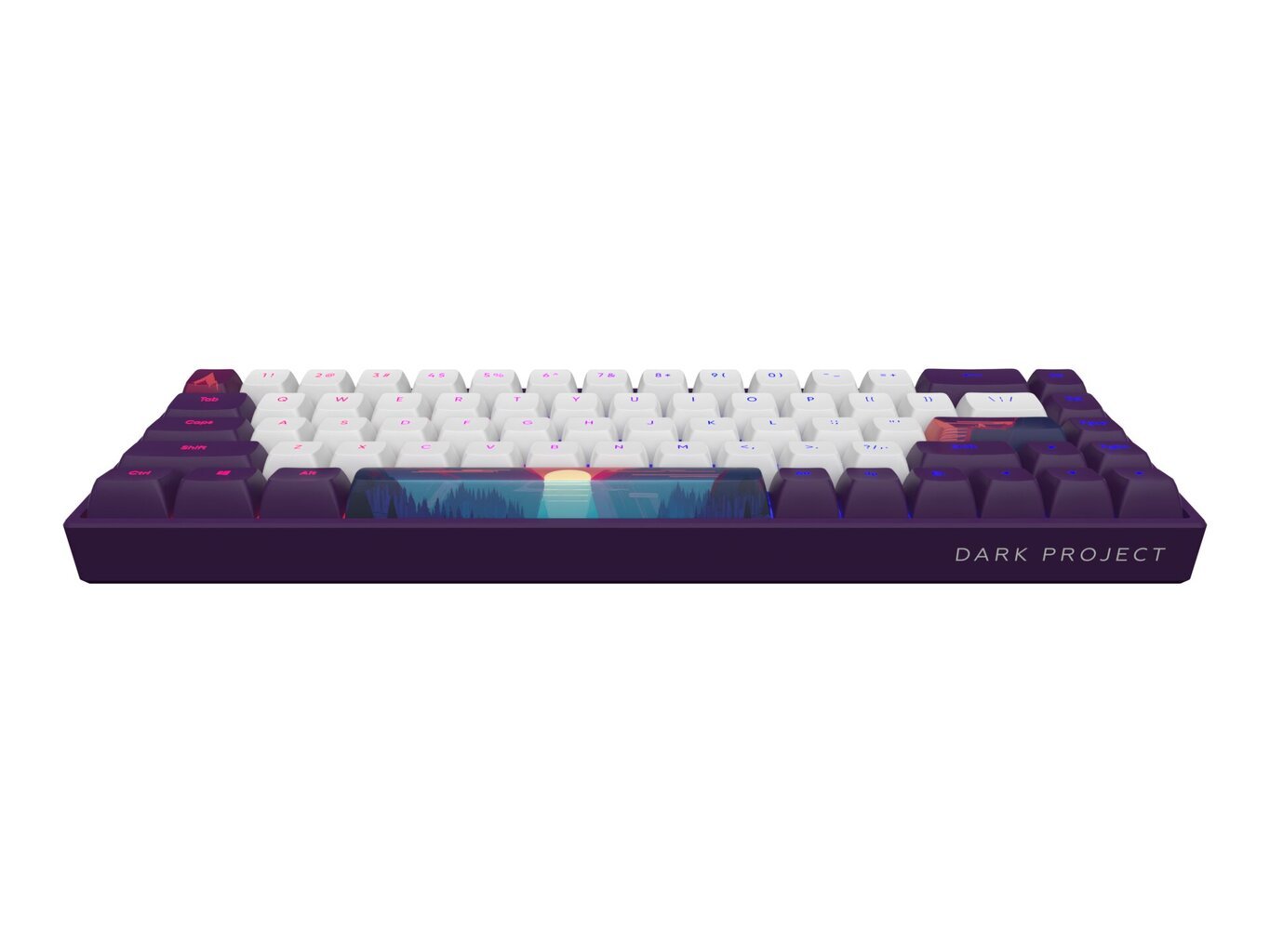 Dark Project 68 Sunrise, G3MS Sapphire Switch, US cena un informācija | Klaviatūras | 220.lv