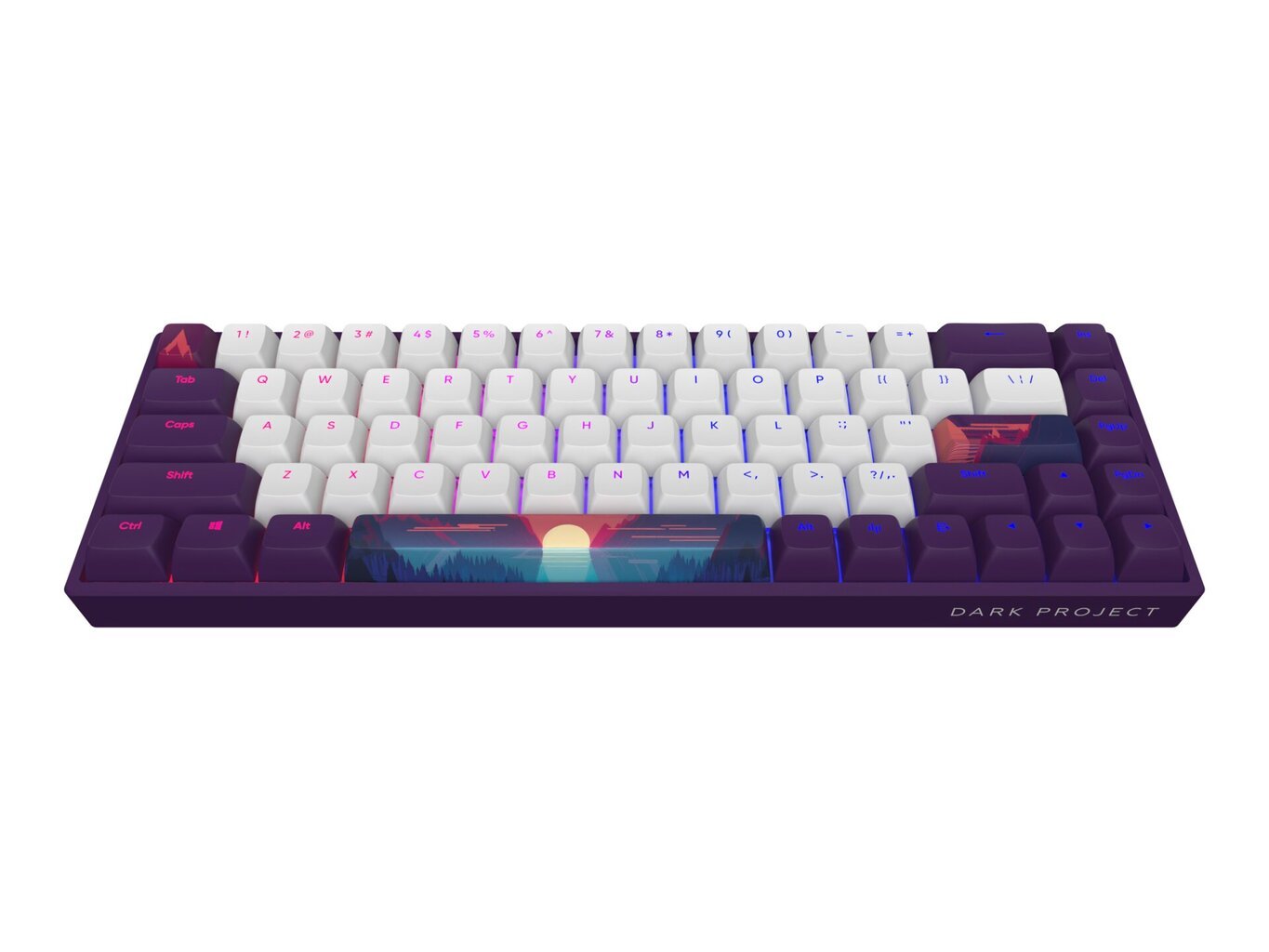 Dark Project 68 Sunrise, G3MS Sapphire Switch, US cena un informācija | Klaviatūras | 220.lv