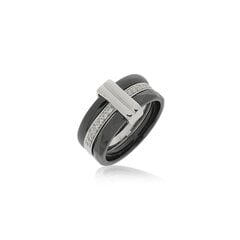 Серебряное кольцо с керамикой цена и информация | Кольца | 220.lv