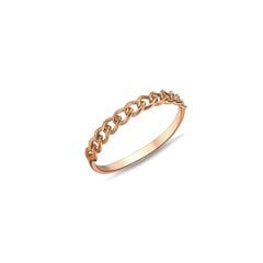 Золотое кольцо, Красное Золото 585°, родий (покрытие), Бриллианты, Сапфир 1100905(Au-R+PRh-W)_DI+SA цена и информация | Кольца | 220.lv