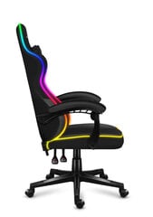 Spēļu krēsls Huzaro Force 4.4 RGB, melns kaina ir informacija | Biroja krēsli | 220.lv