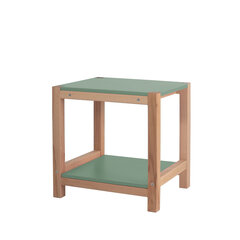 Galdiņš palīgkrēsls Triventi, 40x35 cm, zaļš cena un informācija | Žurnālgaldiņi | 220.lv