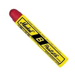 Твердый маркер Markal B Paintstik 17мм, красный, 10 шт цена и информация | Механические инструменты | 220.lv