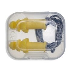 Беруши многоразовые со шнуром Uvex Whisper Supreme, SNR 30dB, размер L, в пластиковой мини-коробке, 15 шт цена и информация | Защита головы | 220.lv