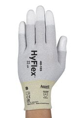 Защитные перчатки Ansell HyFlex® 48-135, размер 7, 5 шт цена и информация | Рабочие перчатки | 220.lv
