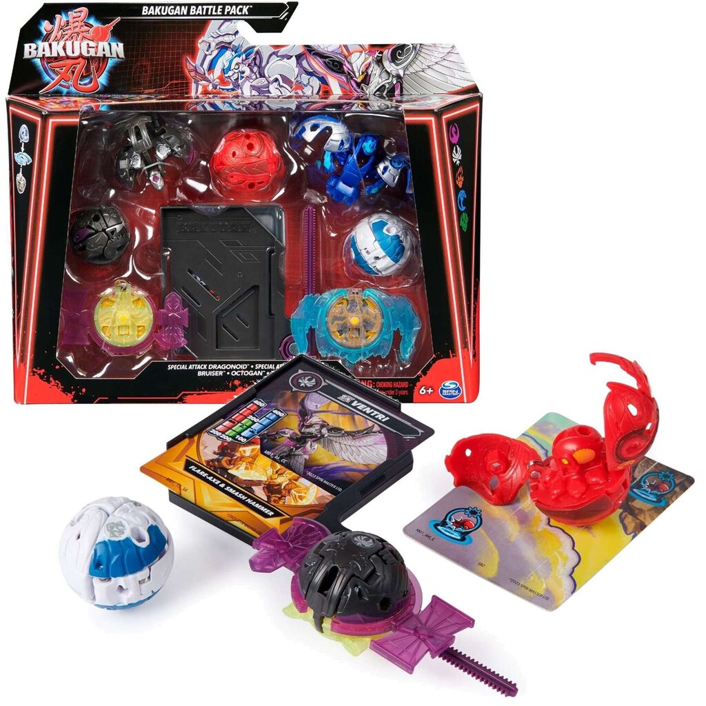 Figūras Spin Master Bakugan Battle Pack Gra cena un informācija | Rotaļlietas zēniem | 220.lv