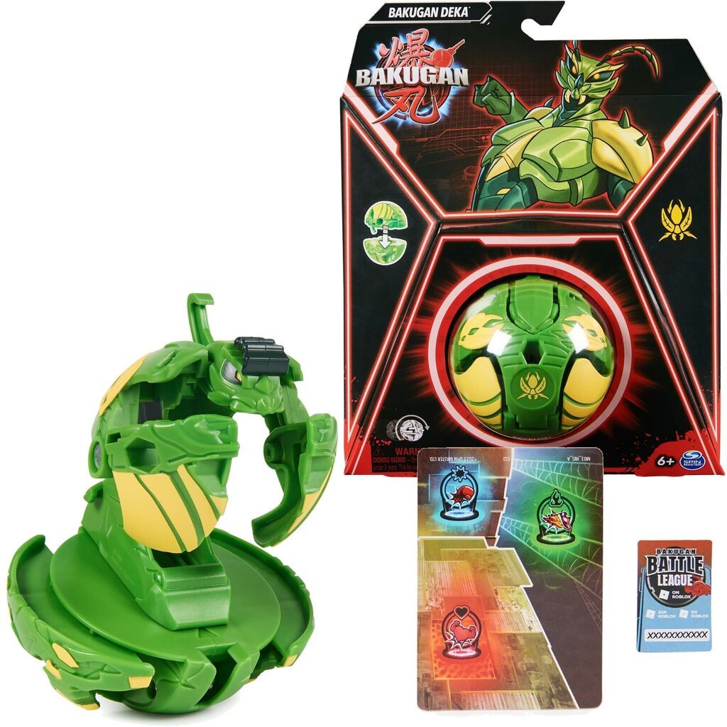 Figūra Spin Master, Bakugan Deka Mantid Sphere, zaļa цена | 220.lv