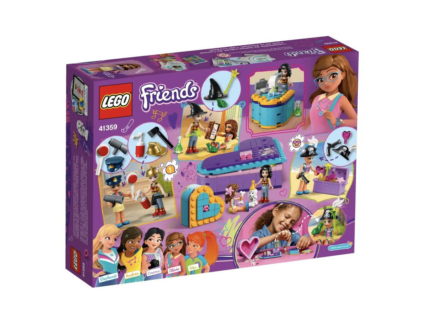 41359 LEGO® Friends Sirds formas kārbiņu draudzības komplekts cena un informācija | Konstruktori | 220.lv