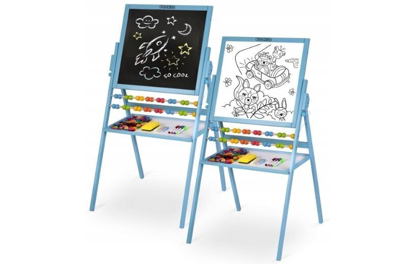 Magnētiskā zīmēšanas tāfele ar piederumiem Ricokids cena un informācija | Attīstošās rotaļlietas | 220.lv