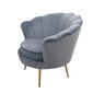 Atzveltnes krēsls JD Elegance Neptune, pelēks cena un informācija | Atpūtas krēsli | 220.lv