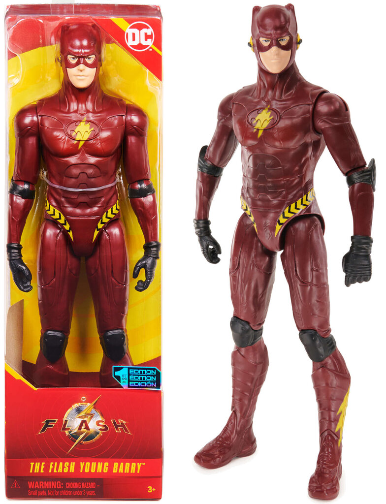 Figūra Flash DC Comics Spin Master, 1. izdevums, sarkans цена и информация | Rotaļlietas zēniem | 220.lv