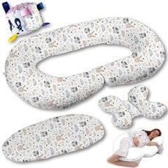 Многофункциональная подушка EkmTrade 5в1, 130 см цена и информация | Подушки для беременных и кормящих | 220.lv