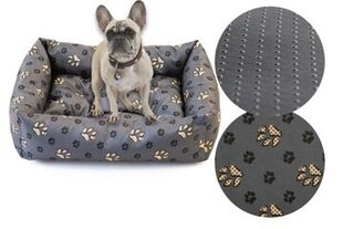 Лежак для собаки Lagram, серый, 65х55см цена и информация | Лежаки, домики | 220.lv