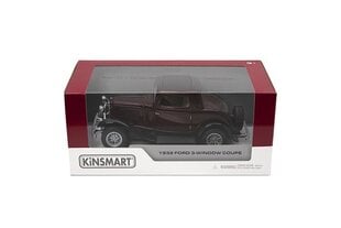 Rotaļu automašīna Kinsmart 1932 Ford 3-Window Coupe, 1:34, sarkans цена и информация | Игрушки для мальчиков | 220.lv