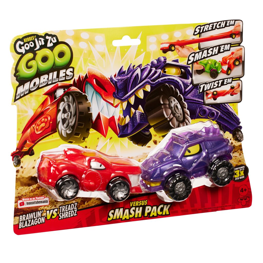 Goo Mobiles Smash up mašīnu cīņas paka cena un informācija | Rotaļlietas zēniem | 220.lv