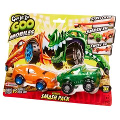 Goo Mobiles Smash up mašīnu cīņas paka цена и информация | Игрушки для мальчиков | 220.lv