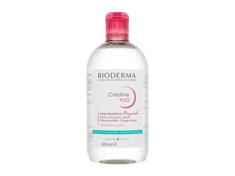 Micelārais ūdens Bioderma Créaline H2O sievietēm, 500 ml cena un informācija | Sejas ādas kopšana | 220.lv