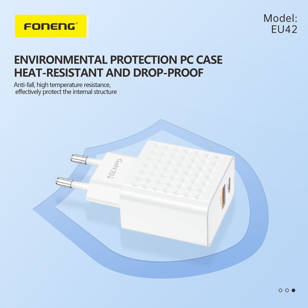 Foneng EU42 cena un informācija | Lādētāji un adapteri | 220.lv