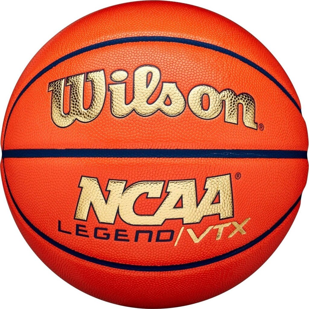 Basketbola bumba Wilson NCAA Legend VTX, 7. izmērs cena un informācija | Basketbola bumbas | 220.lv