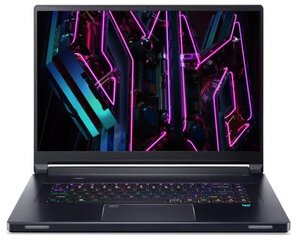 Notebook|ACER|Predator|TRITON 17 X|PTX17-71-9145|CPU Core i9|i9-13900HX|2200 MHz|17&quot;|2560x1600|RAM 64GB|DDR5|SSD 4TB|NVIDIA GeForce RTX 4090|16GB|ENG|Card Reader SD|Windows 11 Home|Black|2.99 kg|NH.QK3EL.002 Портативный компьютер цена и информация | Ноутбуки | 220.lv