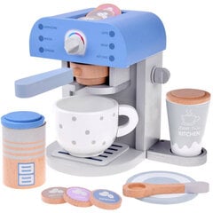 Деревянная кофеварка с чашкой цена и информация | Игрушки для девочек | 220.lv