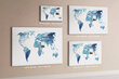 Korķa dēlis Pasaules karte, 100x70 cm cena un informācija | Kancelejas preces | 220.lv