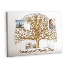 Korķa dēlis Vecs ģimenes koks, 100x70 cm cena un informācija | Kancelejas preces | 220.lv