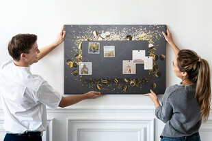 Korķa dēlis Zelta konfeti, 100x70 cm цена и информация | Канцелярия | 220.lv