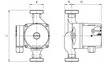 Cirkulācijas sūknis CRS25/60-180 cena un informācija | Sūkņi tīram ūdenim | 220.lv