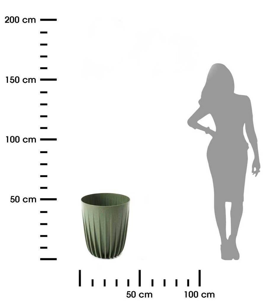 Puķu pods 39xh46 cm cena un informācija | Puķu podi | 220.lv