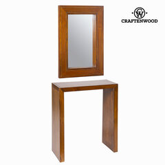 Konsoles galds ar spoguli Forest Craftenwood, brūns cena un informācija | Konsoles galdiņi | 220.lv