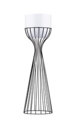 Современная черно-белая клумба 68 см цена и информация | Подставки для цветов, держатели для вазонов | 220.lv