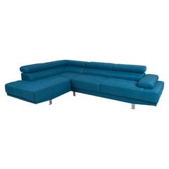 Stūra dīvāns Galvin LC, zils cena un informācija | Dīvāni | 220.lv