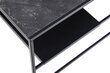 Bolland melnais marmora galds 70x70 cm цена и информация | Žurnālgaldiņi | 220.lv