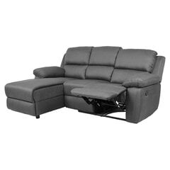 Угловой диван BERIT LC, темно-серый цена и информация | Диваны | 220.lv
