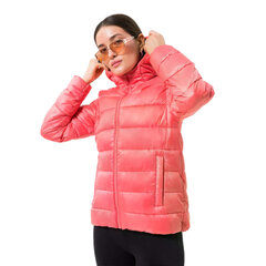 Hooded polyfilled jacket champion legacy 115750ps171 moterims rožinis women's pink 115750PS171 цена и информация | Женские куртки | 220.lv